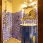 chambre indigo salle de bain