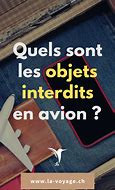 Voyage en avion